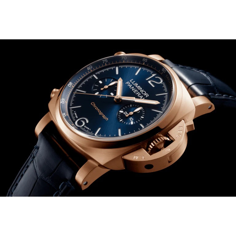 Panerai Luminor Chrono Goldtechâ„¢ Blu Notte Ref# PAM01111
