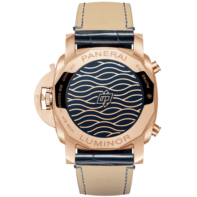 Panerai Luminor Chrono Goldtechâ„¢ Blu Notte Ref# PAM01111