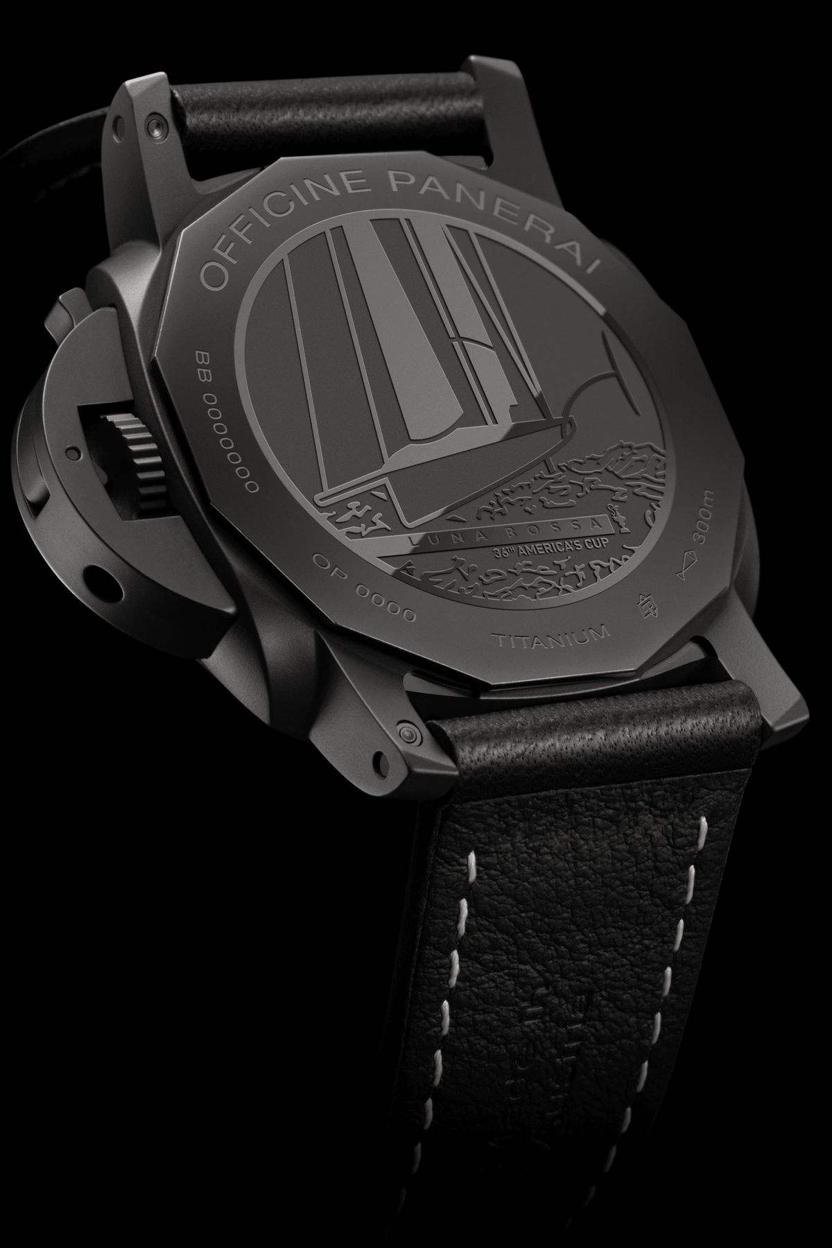 Panerai Luminor Luna Rossa GMT – 44mm, Ref# PAM01036