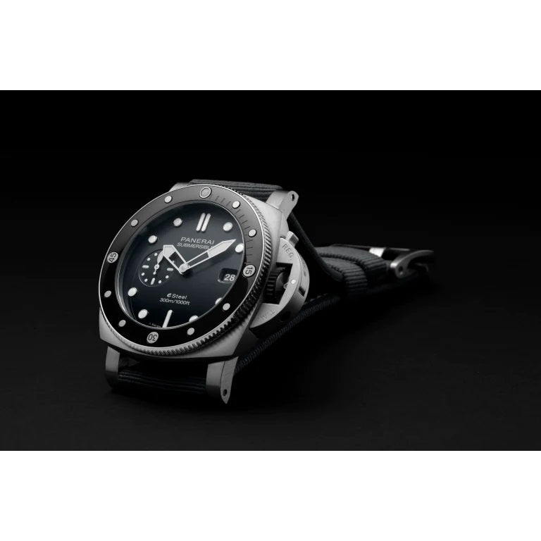 Panerai Submersible QuarantaQuattro ESteelâ„¢ Grigio Roccia Ref# PAM01288