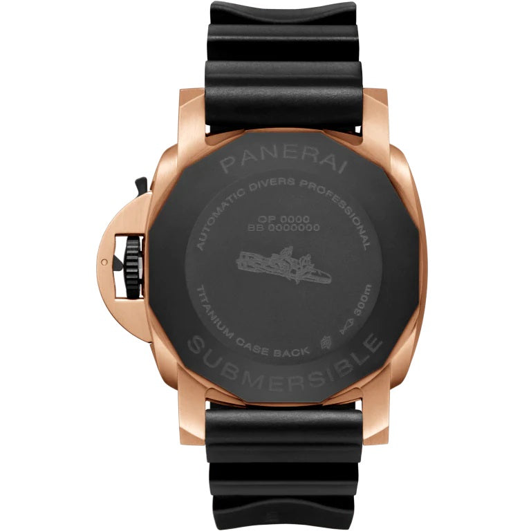 Panerai Submersible QuarantaQuattro Goldtechâ„¢ OroCarbo Ref# PAM01070
