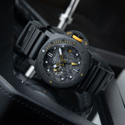 Panerai Submersible GMT Navy Seals Carbotech Black PAM01324
