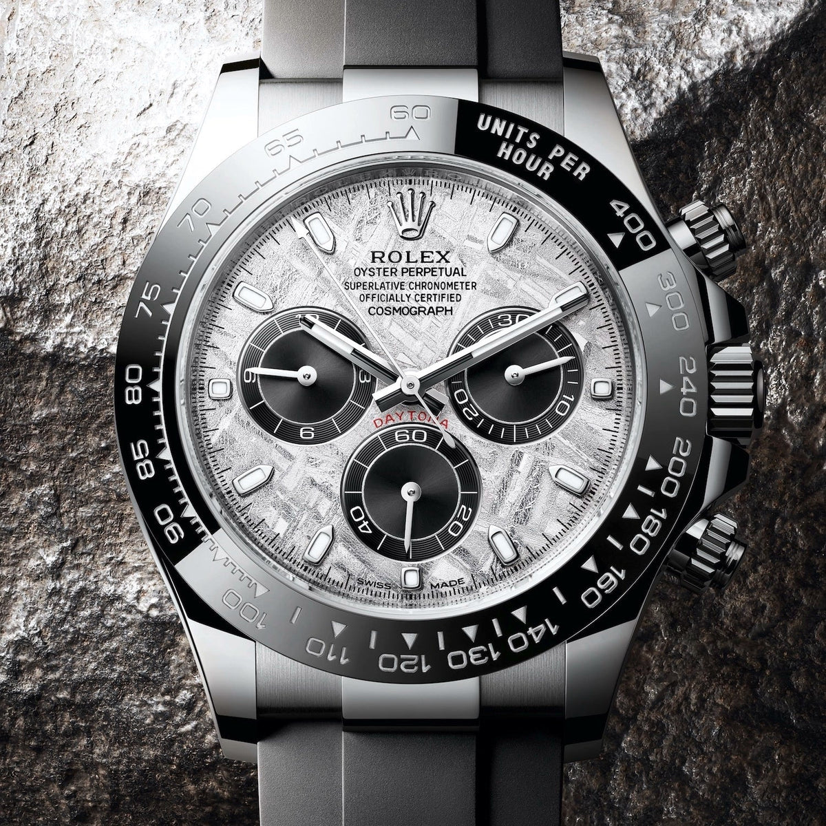 Cosmograph Daytona White Gold Meteorite 116519LN-0038