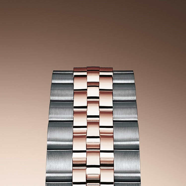 Lady-Datejust 28, Oystersteel and 18k Everose Gold, Ref# 279381RBR-0011