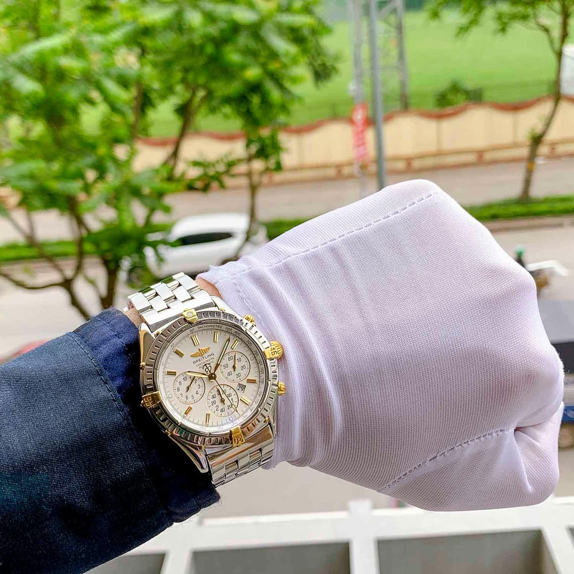 Breitling Shadow Flyback Chronograph Ref. B35313U – Ships from USA – Free Delivery