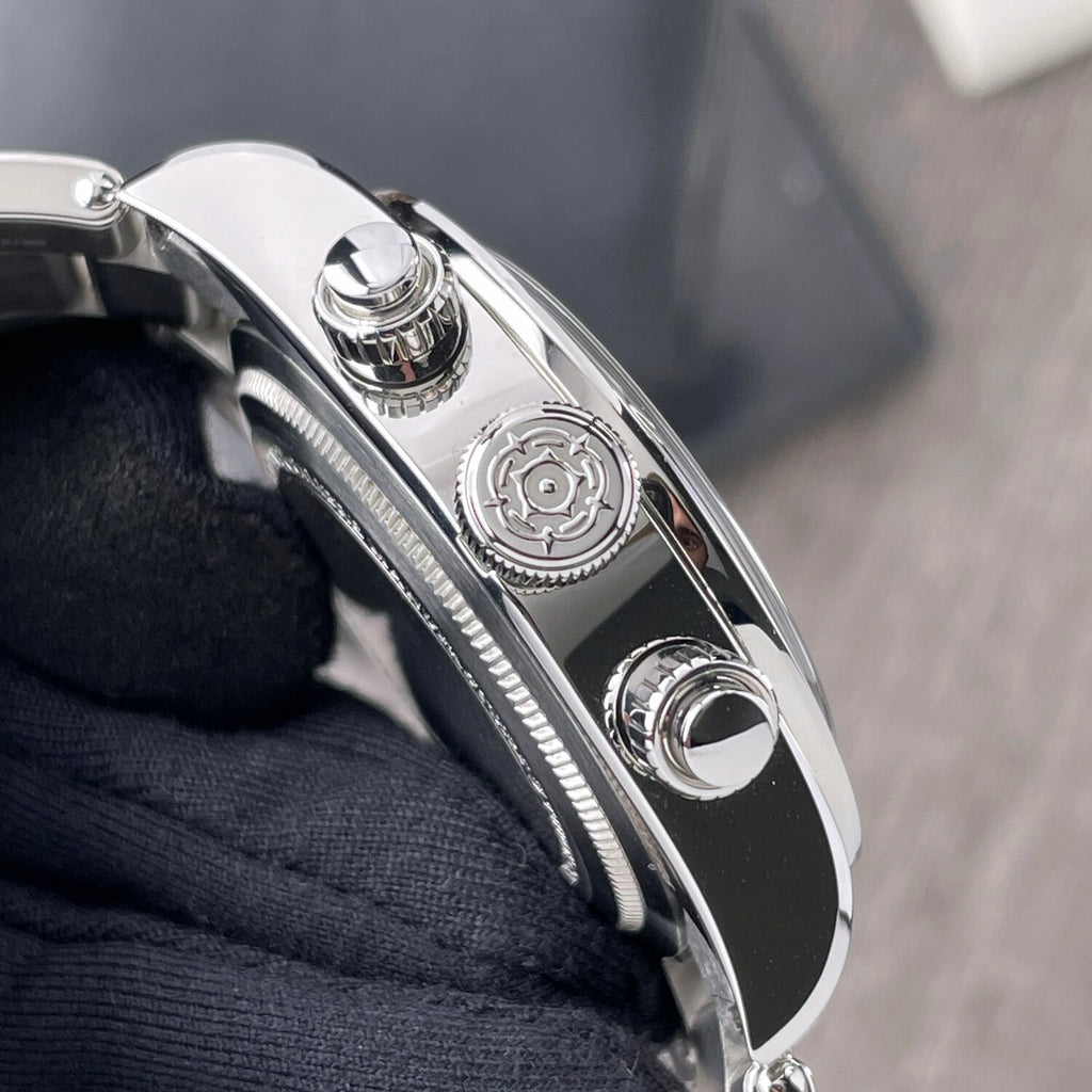 Tudor Black Bay Chrono Steel Bracelet Black Reverse Panda Dial M79360N-0001